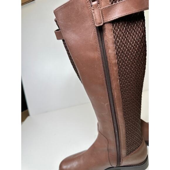 NEW Cole Haan Women's Leather IDAH Equestrian Boot - Picture 13 of 15